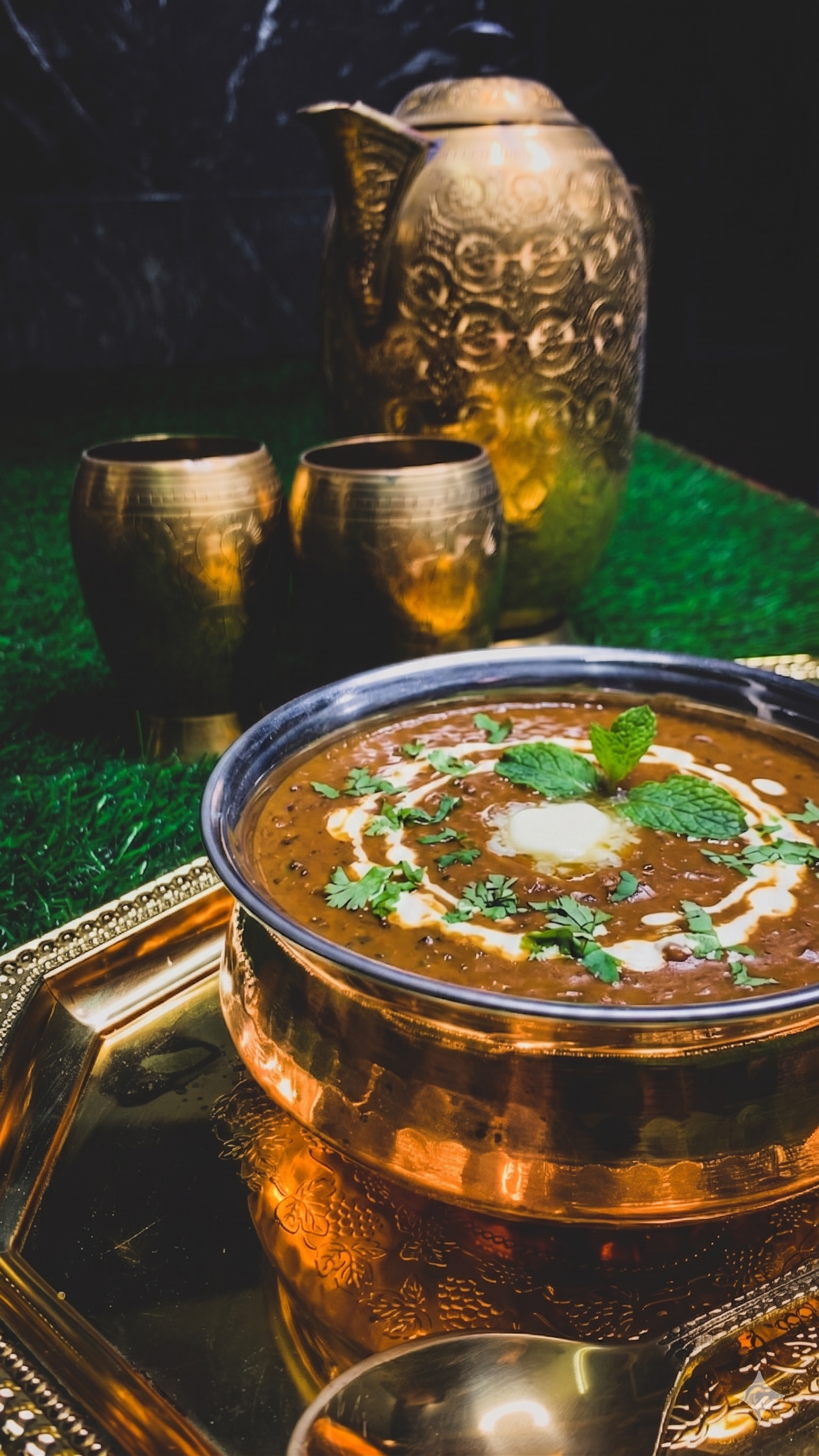 Dal Makhni — Lentilles noires crémeuses au beurre